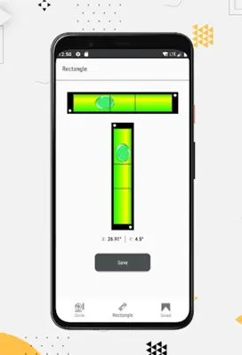 Bubble Level Waterpass android App screenshot 3